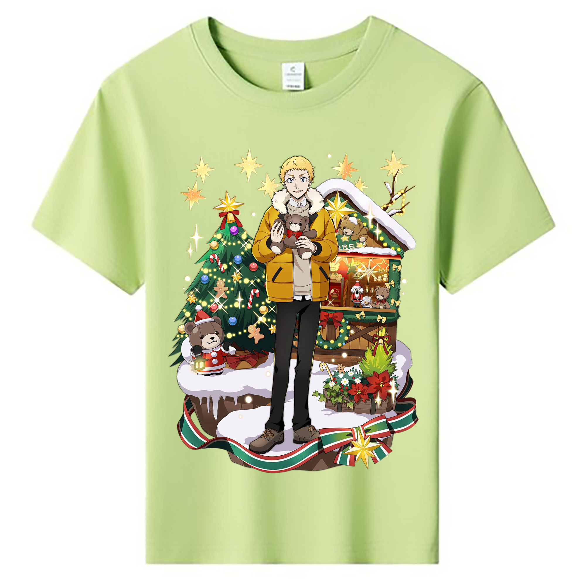 （画像用） 文豪ストレイドッグス Bungo Stray Dogs 綿100％キッズTシャツ（フロントプリント）